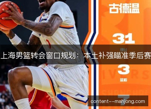 上海男篮转会窗口规划：本土补强瞄准季后赛